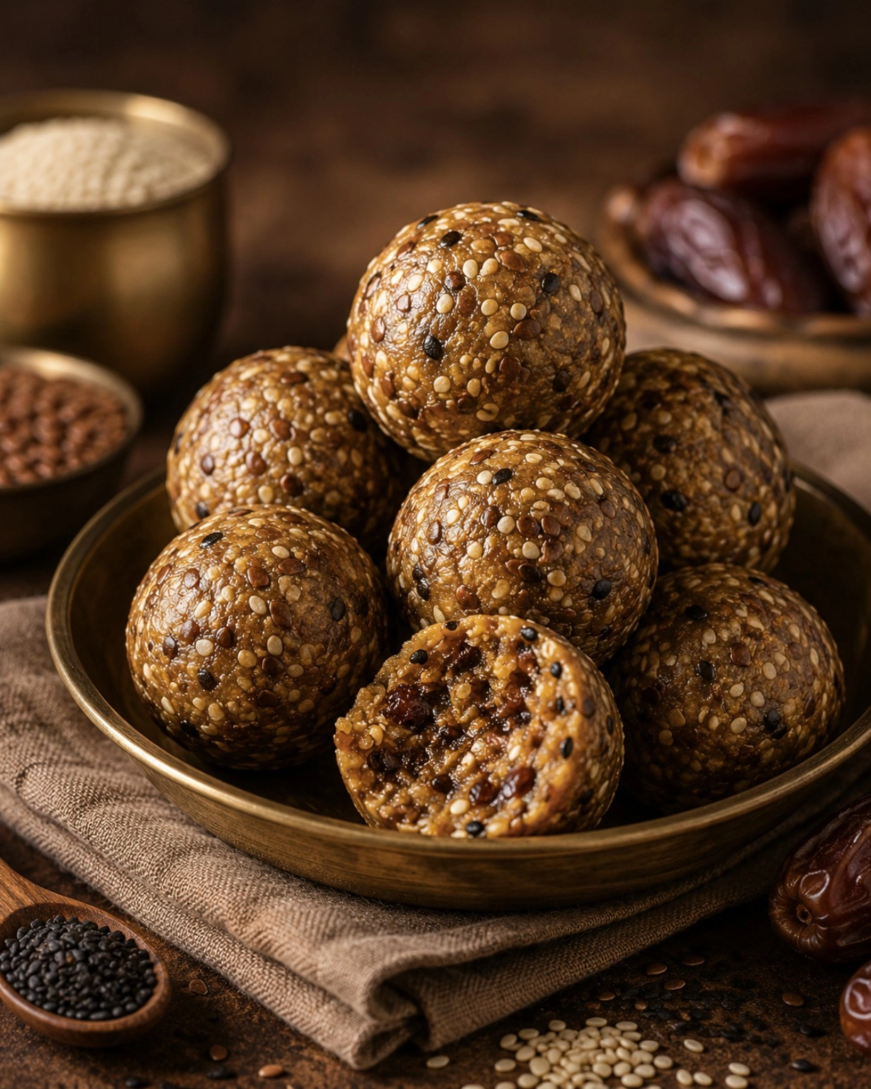 Sesame & Flax Wellness Laddu